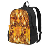 Mid Century Modern Honeycombs Backpacks Men's Backpacks Bags For Women Kpop Bags