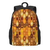 Mid Century Modern Honeycombs Backpacks Men's Backpacks Bags For Women Kpop Bags