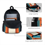 70s Orange Backpack for Men and Women
