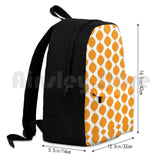 Mid Century Modern Retro 60S Waves Pattern Backpack