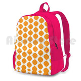 Mid Century Modern Retro 60S Waves Pattern Backpack