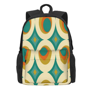 Mid-Century Modern Splash 2 Backpacks Men's Bag