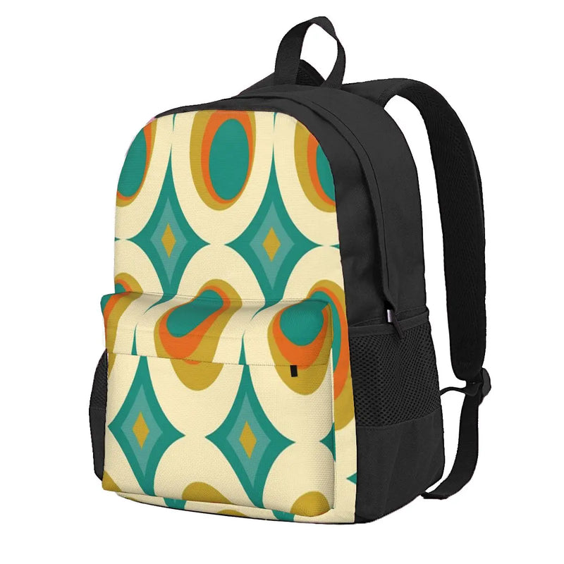 Mid-Century Modern Splash 2 Backpacks Men's Bag