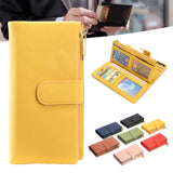 Women's Mid-Length Handbags with Zipper Buckle Closure