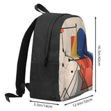 Midcentury Modern Abstraction Backpacks Men's & Women's Anime Bag