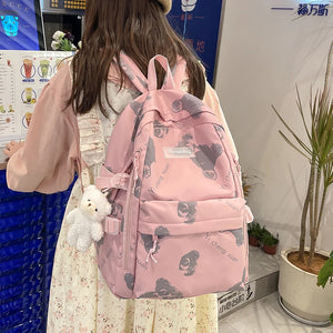 Middle School Backpack Female Student Backpack