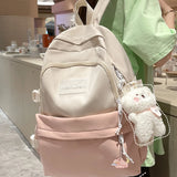 Middle School Schoolbag Female Middle School Capacity Bump Backpack