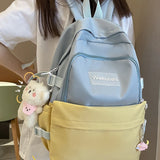 Middle School Schoolbag Female Middle School Capacity Bump Backpack