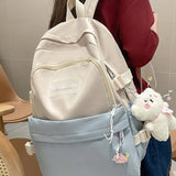 Middle School Schoolbag Female Middle School Capacity Bump Backpack