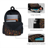 Midnight Floral 2 Backpacks Men Women Youth Bags
