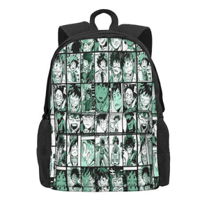 Midoriya Izuku Collage Version Backpacks Men's Backpacks Bags For Women
