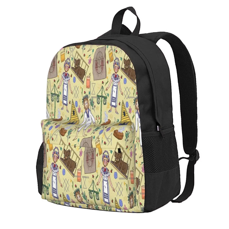 Midsommar Pattern 1 Backpacks Men's and Women's Rucksack
