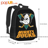 Mighty Ducks Animals Backpack - Large Capacity Eco Friendly Riding Backpack