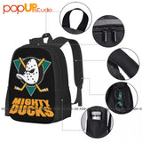 Mighty Ducks Animals Backpack - Large Capacity Eco Friendly Riding Backpack