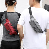 Mihaivin Men Fanny Pack Chest Bag Outdoor Sports Waist Belt Bag