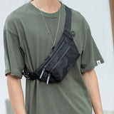 Men Waist Bag Chest Fanny Pack Waterproof Outdoor Crossbody Bags