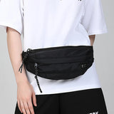 Mihaivin Nylon Waist Bag Fanny Pack Belt Bags Travel Waist Pack