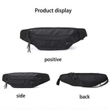 Mihaivin Nylon Waist Bag Fanny Pack Belt Bags Travel Waist Pack