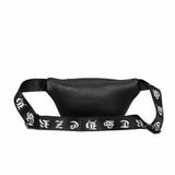 Mihaivin Rock Skull Belt Bag Rivet Chest Bag Waist Bag Women Men Bum Bags