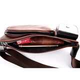 Leather Chest Bag Rivet Waist Crossbody Bag
