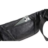 Waterproof Chest Bag Fanny Pack Leather Bum Pouch