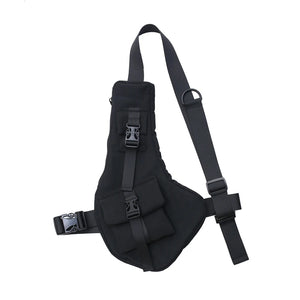 Tactical Chest Bag Hip-Hop Crossbody Pack Unisex Street Style Waist Bag