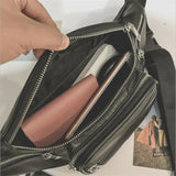 Unisex Waist Belt Bags Circular Chest Pack Bag Casual Women Shoulder Bags Men Tr