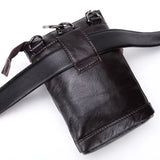 Leather Waist Packs Fanny Pack Belt Bag Men's Shoulder Bags