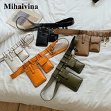 Women's Leather Fanny Pack Waist Belt Bag Phone Bag