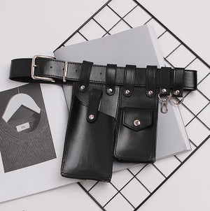 Leather Waist Bag Women Fanny Pack Waist Pack Purse Belt Bag Women Pouch