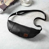 Leather Waist Bags For Men Travel Fanny Pack Chest shoulder Bag Casual Women