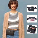 Leather Waist Bag for Running Fanny Pack