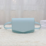 Leather Waist Bag Women Fanny Pack Girl Bum Bag Chest Pack Belt Female Bags