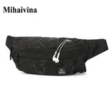 Camouflage Waist Pack Bag Unisex Functional Fanny Pack