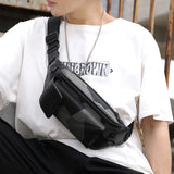 Men's Camo Chest Bag Outdoor Sports Pouch Waterproof Phone Waist Bag