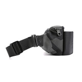 Men's Camo Chest Bag Outdoor Sports Pouch Waterproof Phone Waist Bag