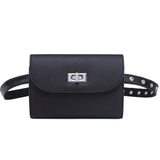 Women Leather Waist Bags Mini Phone Purse For Women Fanny Pack Belt Bag