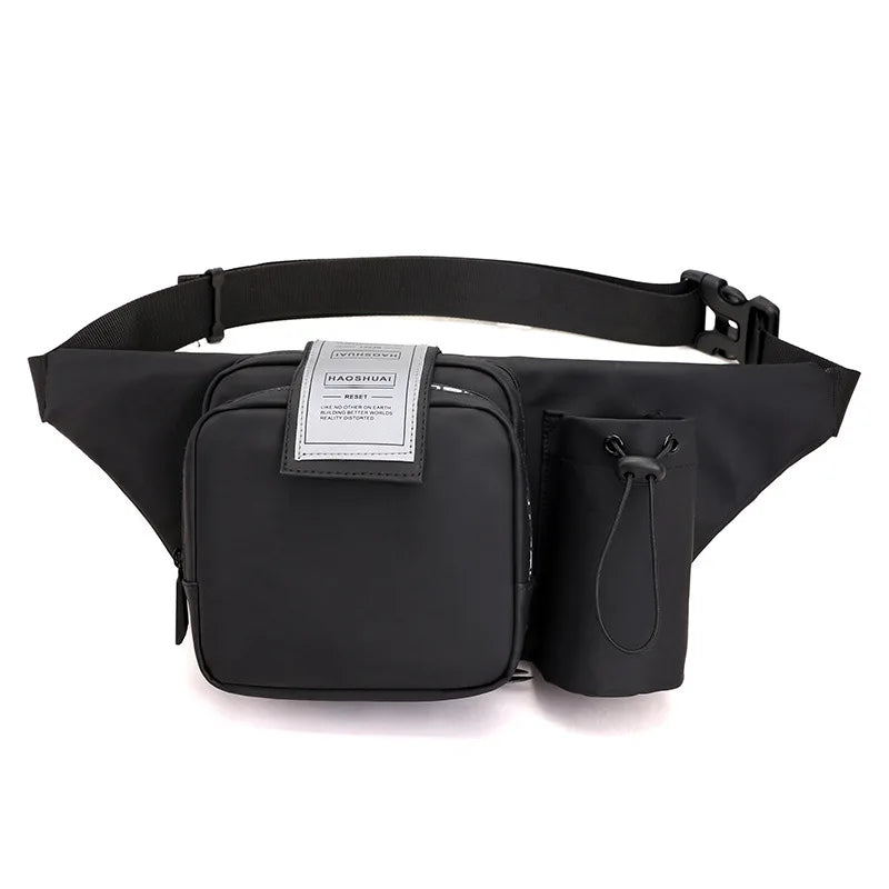 Waterproof Oxford Men's Chest Fanny Pack Waist Bags
