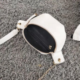 Waterproof PU Sports Fanny Pack Cross Body Waist Bag