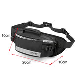 Nylon Waterproof Waist Pack for Men Women