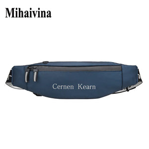 Waterproof Nylon Running Waist Bag Fitness Fanny Pack Outdoor Phone Holder