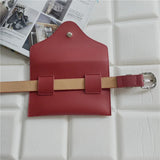 Women's Leather Waist Bag Fanny Pack Chest Pouch