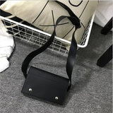 Leather Waist Pack Chain Shoulder Bags Hand Bag Women Chest Pack For iPhone X