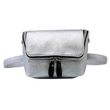 Women Leather Waist Bag Small Storage Package Hip Pack Key Phone Bags