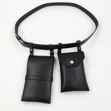 Leather Waist Bag Fanny Pack Crossbody Chest Bag