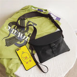 Women Waist Bags Nylon Fanny Pack Hobos Belt Chest Bag Small Shoulder Bag