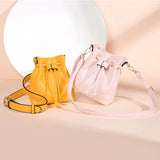 Women Leather Waist Pack Fanny Pack Shoulder Messenger Bag