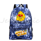 Mikecrack Backpack Boys Girls Back To School Gift bag Kids Cartoon bookbag Teens