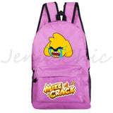 Mikecrack Backpack Boys Girls Back To School Gift bag Kids Cartoon bookbag Teens