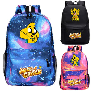 Anime Backpack Kids Bookbag Travel Rucksack Boys Cartoon School Bag
